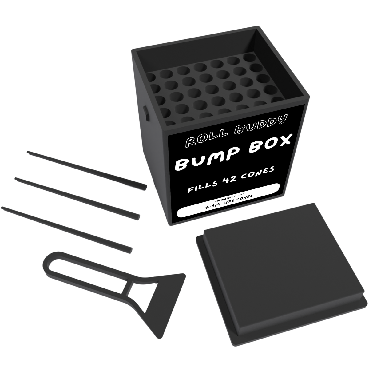 Roll Buddy - 42 Cone Bump Box - 1  1/4 Size Cone Packer