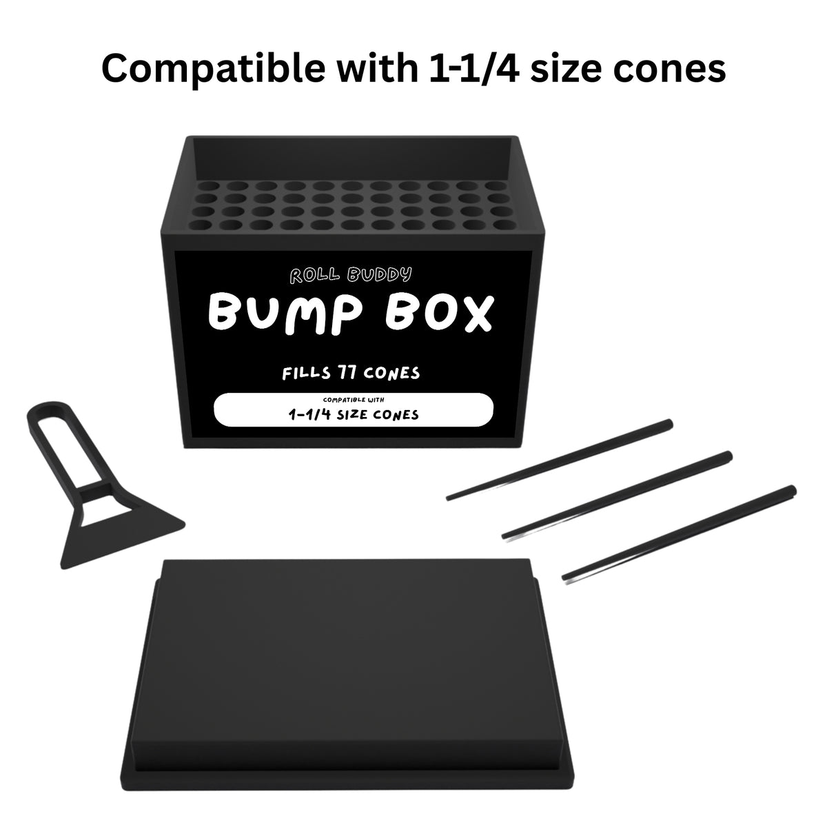 Roll Buddy - 77 Cone Bump Box - 1  1/4 Size Cone Packer